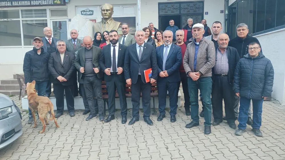 CHP inegöl belediye başkan adayı Ali Doğan çalışmalarını sürdürüyor