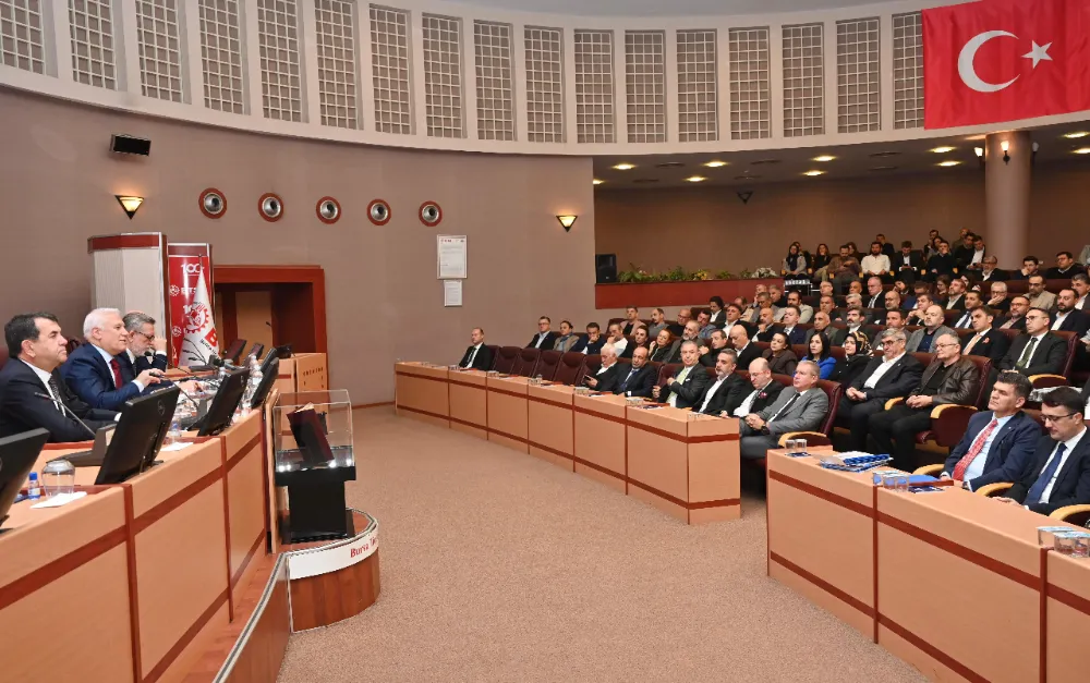 Başkan Mustafa Bozbey, BTSO’nun konuğu oldu