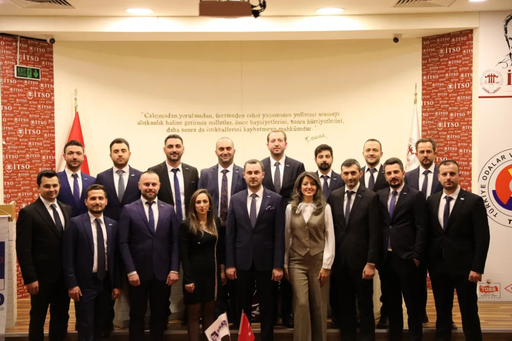 İnegöl Genç İş İnsanları Derneğinde İsmail Sülek güven tazeledi