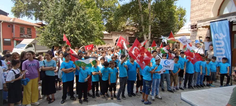 Çocuklardan dünyaya mesaj; Oyun oynamak için değil Oyunu bozmak için buradayız!