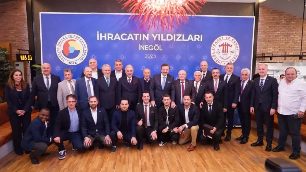 İnegöl Mobilya Sektörünün Gurur Gecesi: 