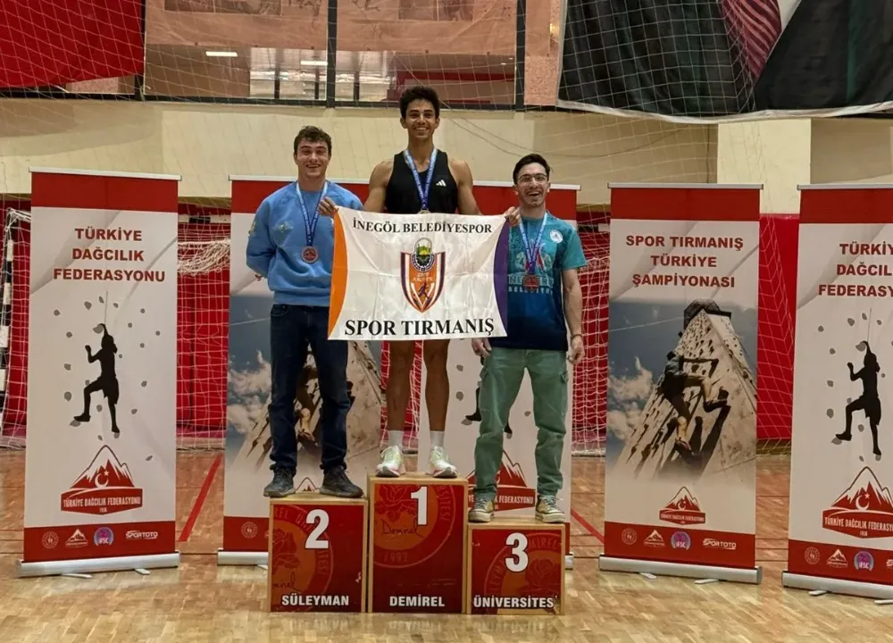 İnegöllü sporcu Türkiye Şampiyonu oldu