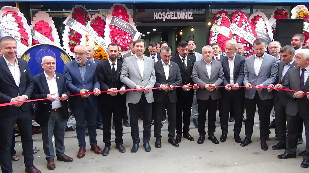 İnegöl’de Manav Yörük Muhacir Türkmen Federasyonu Yeni Yerinde