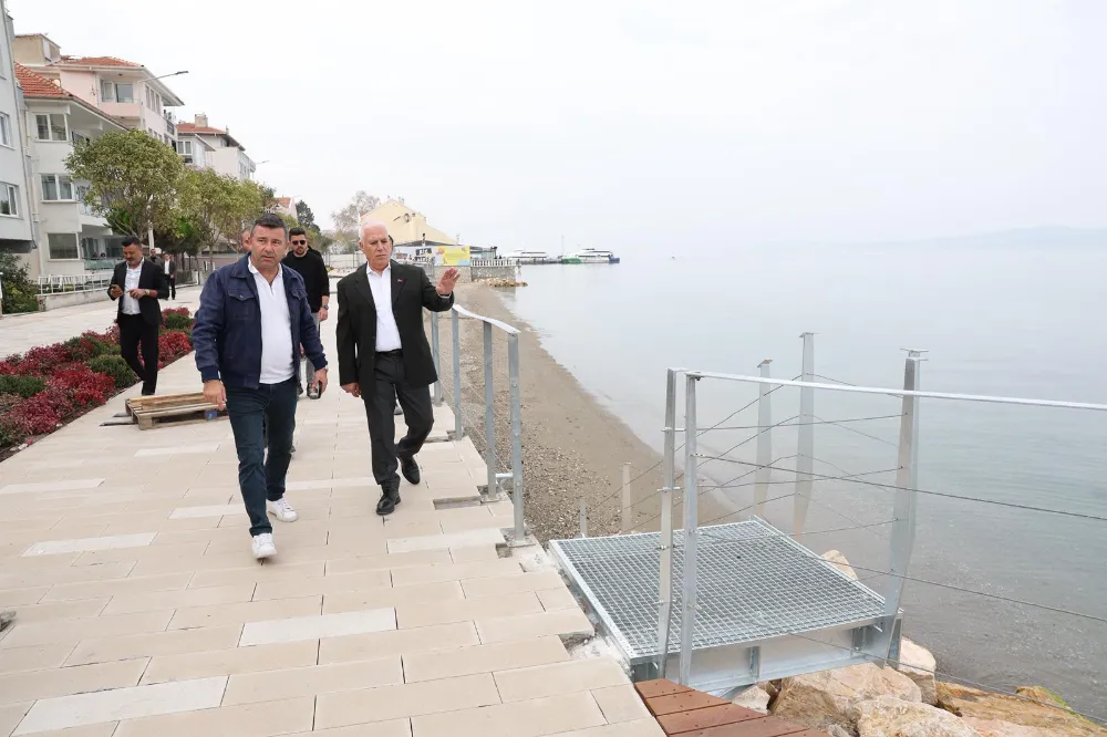 Büyükşehir, Mudanya’ya değer katıyor
