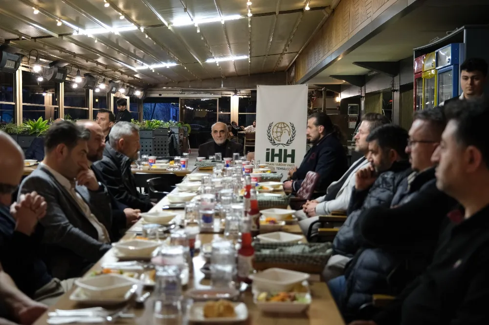 İnegöl İHH, hayırseverleri iftarda buluşturdu