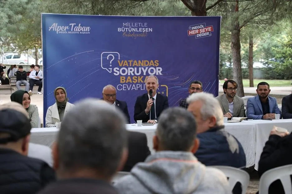 Yunus Emre Mahallesi Sordu Başkan Alper Taban Cevapladı