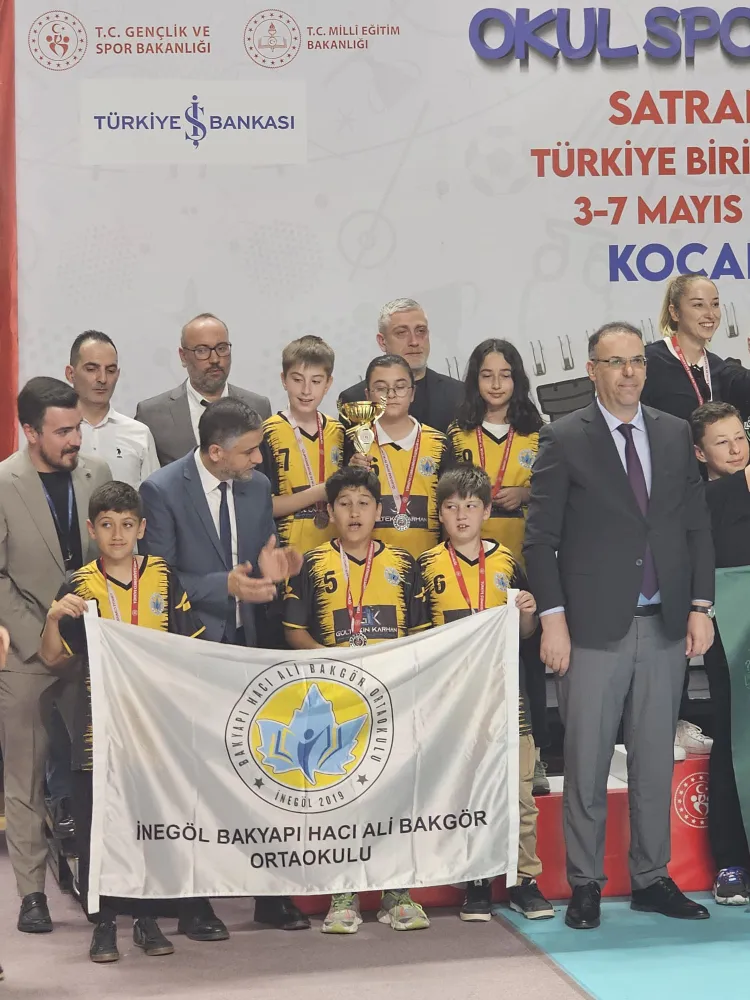 Türkiye ikincisi oldular