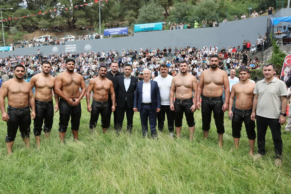 Bursa’da, 63. Tarihi Çalı Yağlı Güreşleri heyecanı