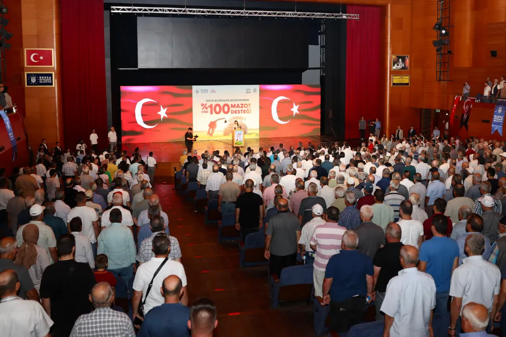 Bursa Büyükşehir’den yüzde 100 hibeli mazot desteği